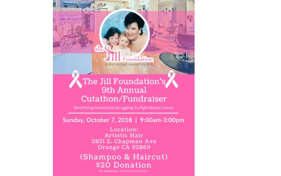 The Jill Foundation S 9th Annual Cutathon Fundraiser By Artistic
