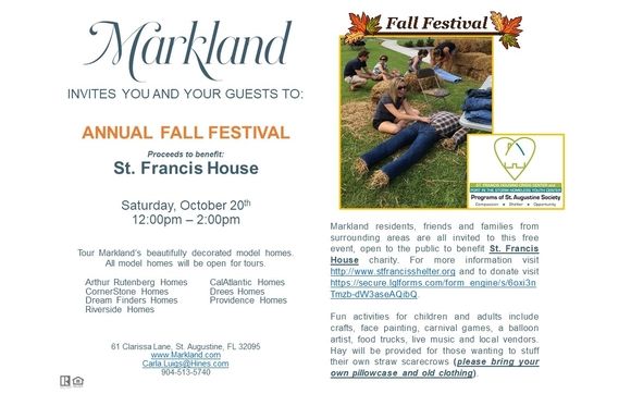 Markland Fall Festival By Markland A Hines Community In