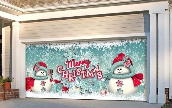 15 Off All Pre Manufactured Christmas Garage Door And Front Door