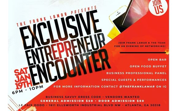 Exclusive Entrepreneur Encounter with Designer Events by LaKisha, LLC