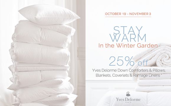 25 Off Down Pillows Comforters By Everett Stunz Duxiana In La