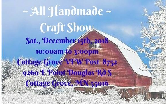 The Big Red Barn Winter Wonderland All Handmade Craft Show By