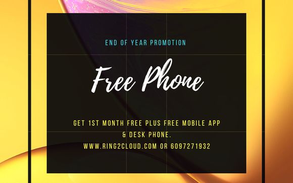 Free 1 Month Service Plus Free Desk And Mobile App By Ring2cloud