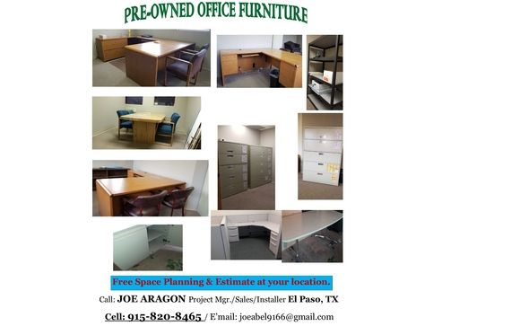 Used Office Furniture Westside El Paso By Joe Aragon Indoff