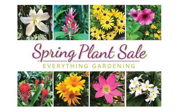 Spring Plant Sale Everything Gardening By Heathcote Botanical