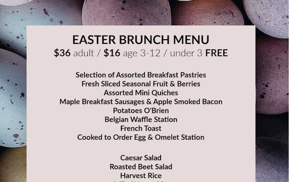 Easter Brunch by Salvatore's Restaurant & Function Facility at ...