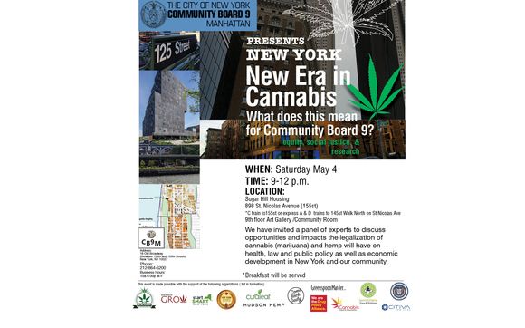 Community Board 9 Presents New Era In Cannabis What Does It