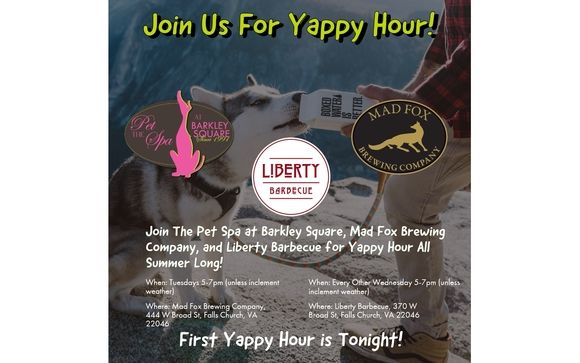 Yappy Hour Mad Fox By Barkley Square In Falls Church Va Alignable