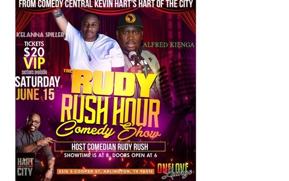 Rudy Rush Hour by One Love Lounge in Arlington, TX - Alignable