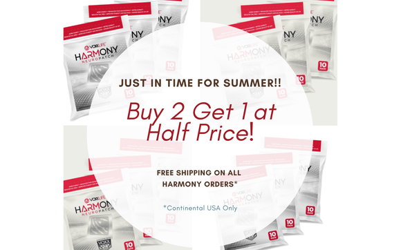 Buy 2 Harmony Neurological Patches Get One 1/2 Price by Re-Gain Health ...