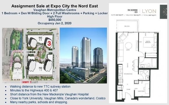condo assignment sale vaughan