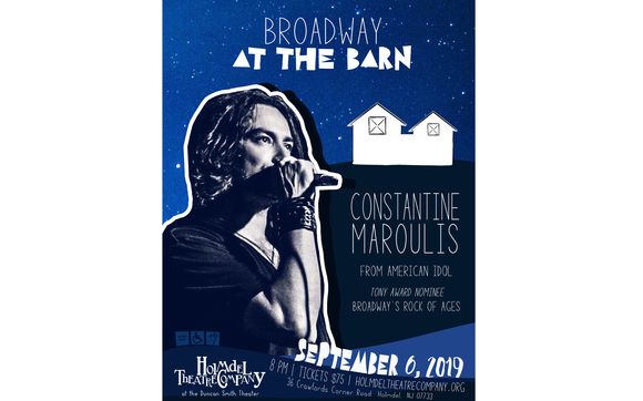 Broadway At The Barn Constantine Maroulis By Holmdel Theatre