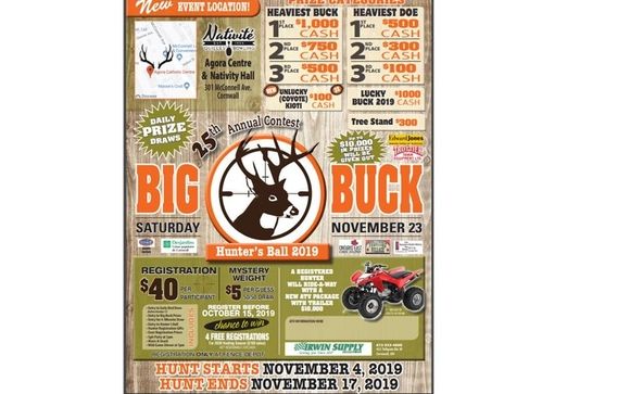Big Buck Contest By Fence Depot More In Cornwall On Alignable
