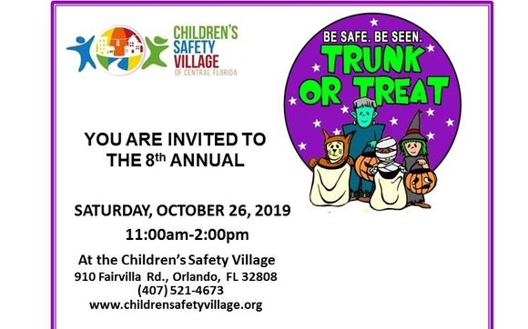 Trunk or Treat by Children's Safety Village of Central Florida in ...