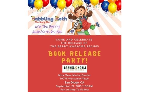 Babbling Beth The Story Chef Book Release Party By Babblingbeth