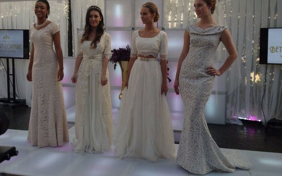 Utah Fashion Week By Betsy Couture Vintage Wedding Gowns In Salt