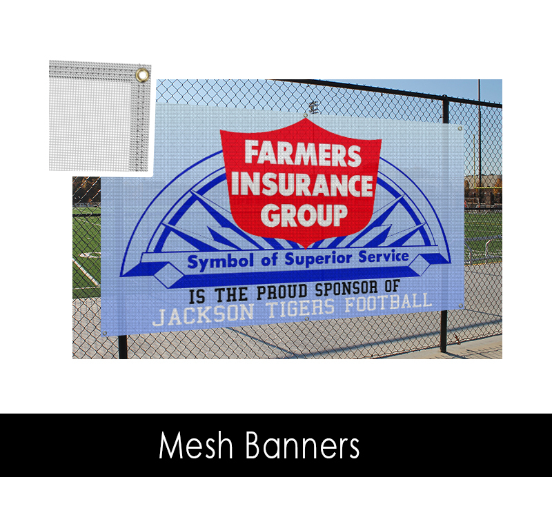 Mesh Banners printing in Anaheim Orange County with Tapia Design - Printing & Logo Design Services-Banners-Displays-Signs printing in Anaheim, California