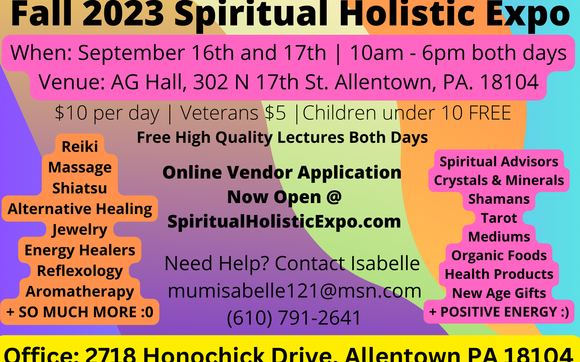 SummerHawk Wolf at Fall Spiritual Holistic Expo by SummerHawk Wolf.com ...