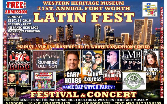 Ft. Worth Latin Fest 2019 by Tejano Gold Radio, Showtime Latino ...