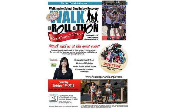 10th Annual Walk-n-Roll-a-Thon by NextStep Orlando in Altamonte Springs ...