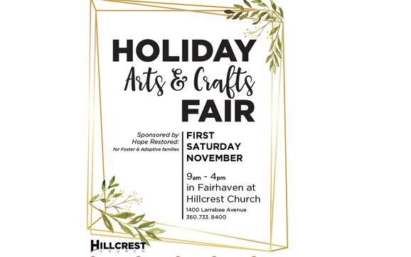 Hillcrest Holiday Arts & Craft Fair by Hillcrest Chapel in Bellingham ...