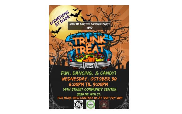 Trunk or Treat/Costume Party by 14th Street Community Center in Winston ...