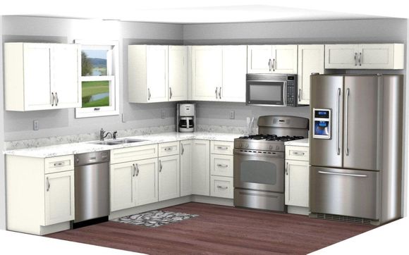 11x11 kitchen cabinets & quartz countertops $6500 by All In One Kitchen ...