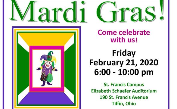 Mardi Gras Fundraiser By Sisters Of St Francis In Tiffin Oh