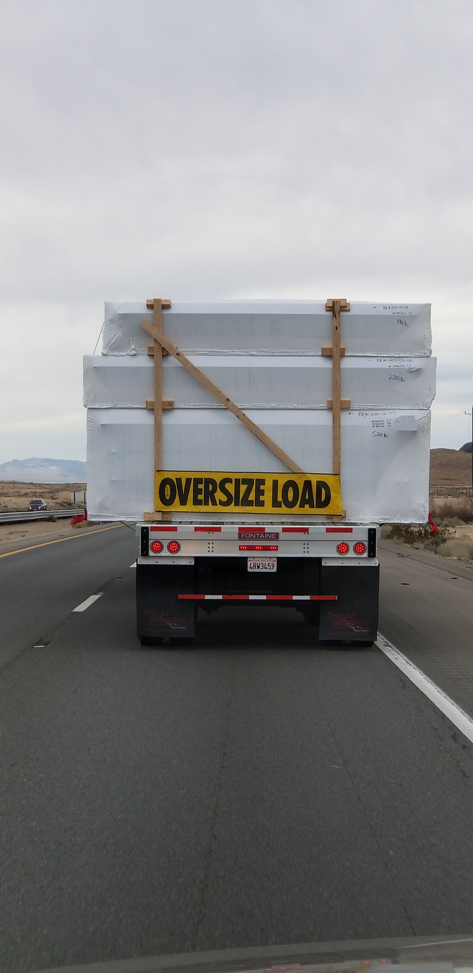 Raider Stadium Job with Oversize Load Pilot Pros
