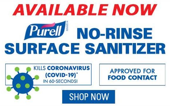 Purell No-Rinse Surface Sanitizer - Now Available by Bunzl Processor ...