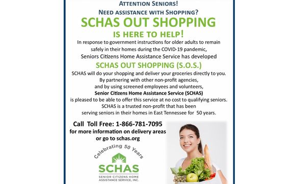 SCHAS Out Shopping with Senior Citizens Home Assistance Service (SCHAS)