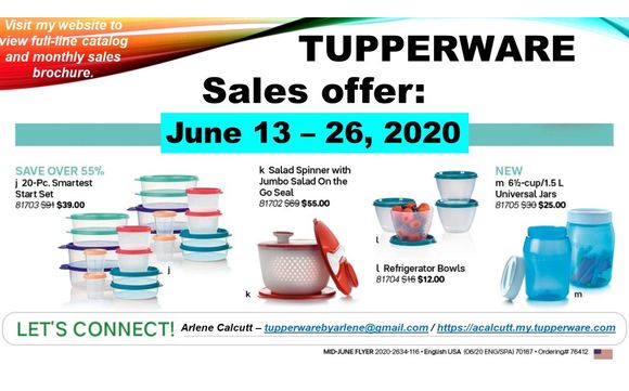Tupperware Offer - Don't Miss Out! by in Albuquerque, - Alignable