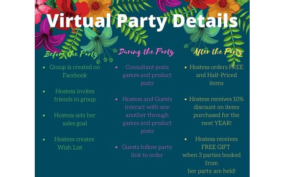 Pampered Chef Virtual Party Group