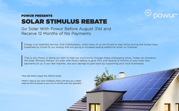 POWUR ENERGY SOLAR STIMULUS REBATE By Real Estate In Dallas TX Alignable