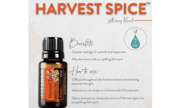 Move over pumpkin spice! Here's Harvest Spice! by doTERRA