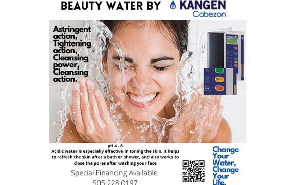 Kangen water for face online