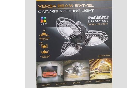 Versa beam swivel 2024 garage light