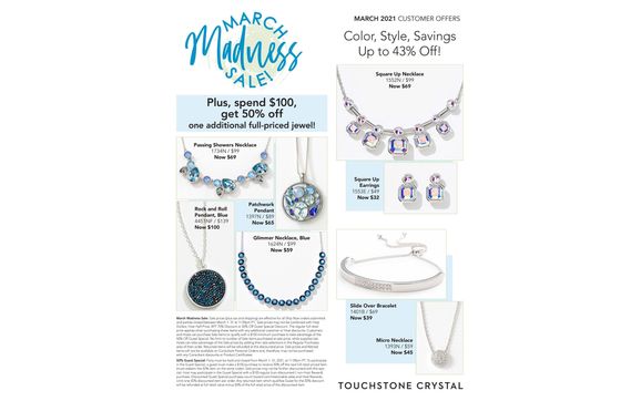 Touchstone crystal deals catalog 2021