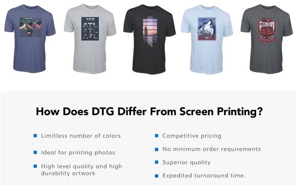 direct to garment printing cost per shirt