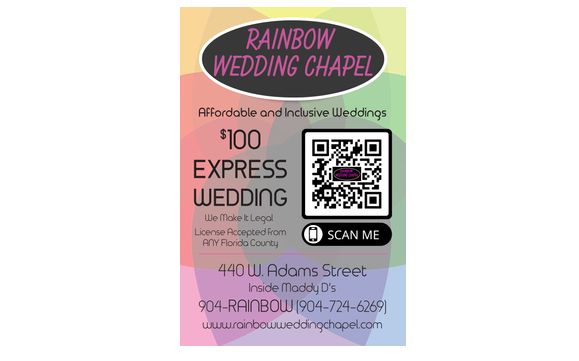 Rainbow Wedding Chapel by Rainbow Wedding Chapel in Jacksonville FL