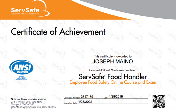 ServSafe Food Handler's Course by ServSafe Class Near Atlanta Georgia ...