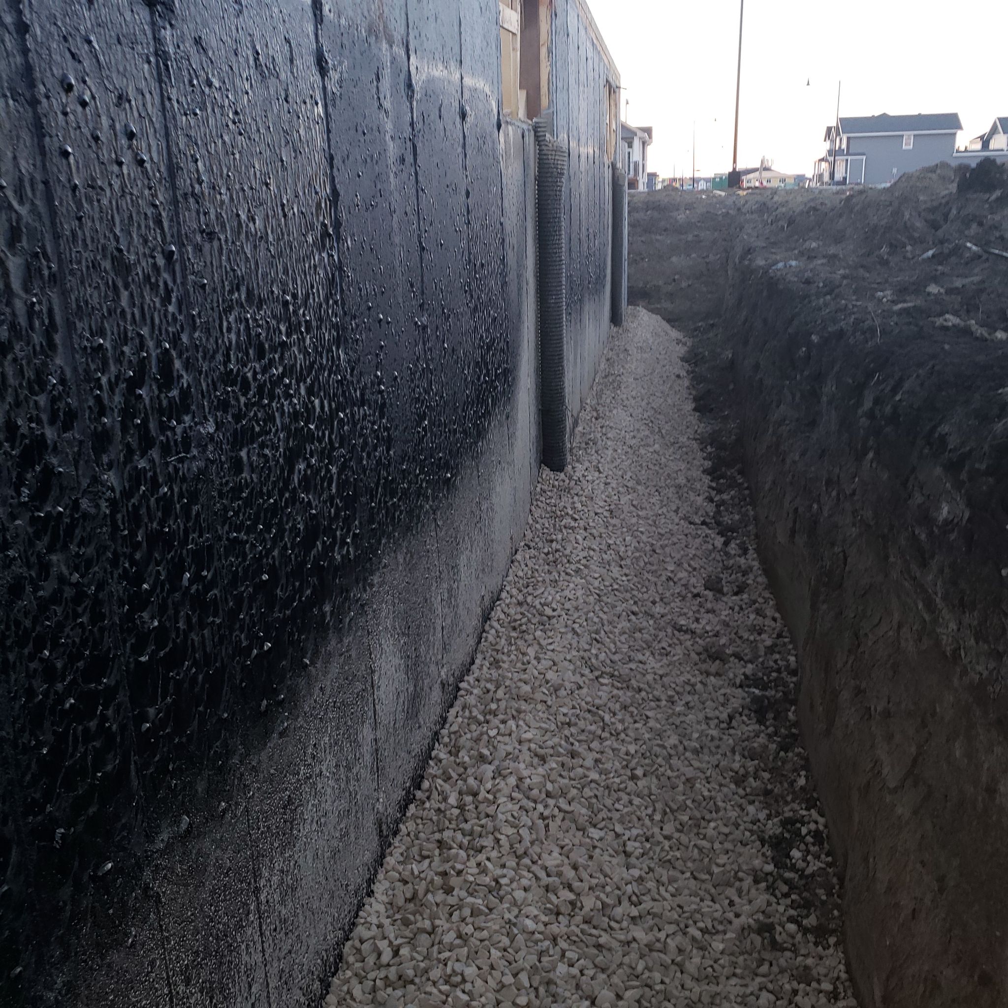 Drainage/waterproofing technician  with Q.C.S LTD