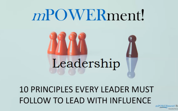 mPOWERment!™ Leadership Webinar Series! by The Lou Everett Group in ...