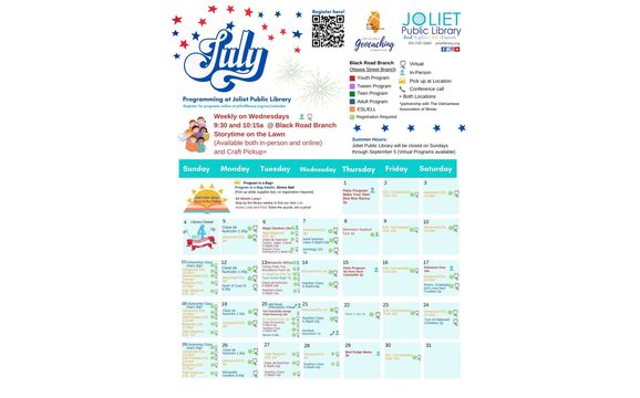 july-calendar-of-events-by-joliet-public-library-in-joliet-il-alignable