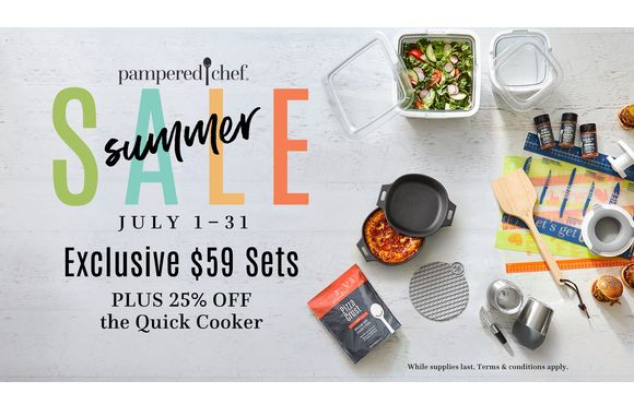 The Pampered Chef is releasing 56 New Products for Spring/Summer