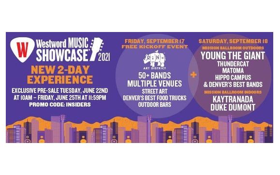 Westword Music Showcase with Voice Media Group