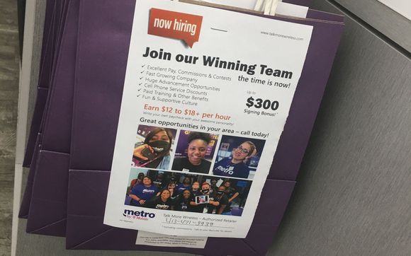 metro by t mobile hiring near me