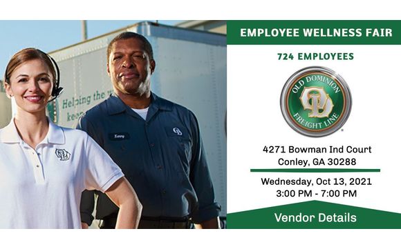 ODFL Atlanta Employee Health Fair REGISTER YOUR BOOTH By IAB Health 