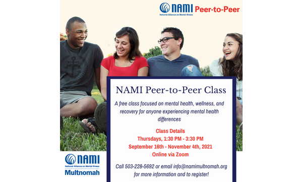 NAMI Peer-to-Peer Class By NAMI Multnomah In Portland, OR - Alignable