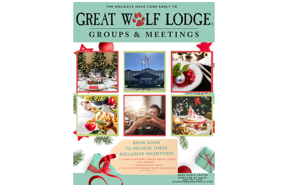 Holiday Party at Great Wolf Lodge with Great Wolf Lodge Water Park | Northern California